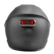Motorbike Helmet Warning Light USB Rechargeable Water-resistant Tail Light, Specification: 4 Beads B Model