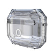 For AirPodS Pro RJT-AP-03 Bluetooth Earphone Transparent Soft Case TPU Protection Cover(White) - For AirPods Pro by PMC Jewellery | Online Shopping South Africa | PMC Jewellery | Buy Now Pay Later Mobicred