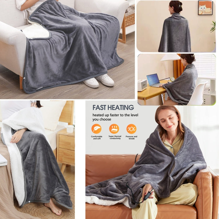 Controller Version Adjustable Temperature Timing USB Electric Heating Shawl Blanket Heating Pad 76x150cm - Electric Blankets by PMC TechLife | Online Shopping South Africa | PMC TechLife