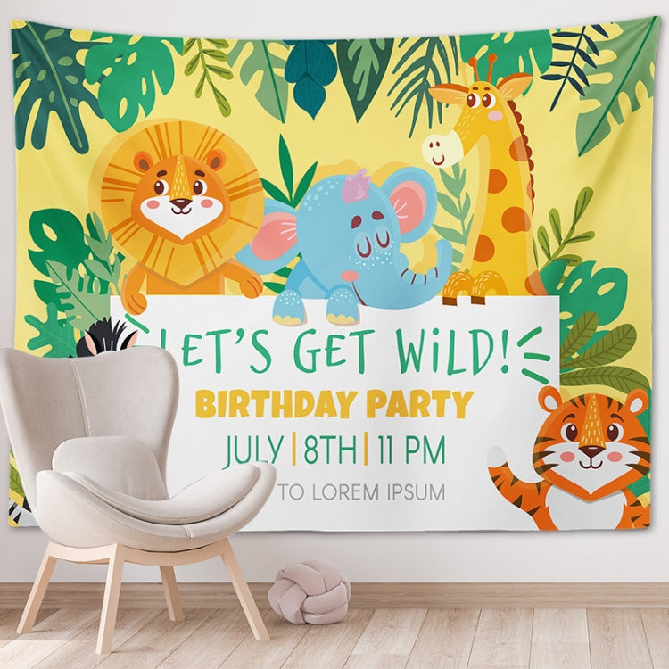 Happy Birthday Photo Backdrop Party Decoration Tapestry, Size: 150x130cm(GT56-7) - Cartoon by PMC TechLife | Online Shopping South Africa | PMC TechLife | Buy Now Pay Later Mobicred