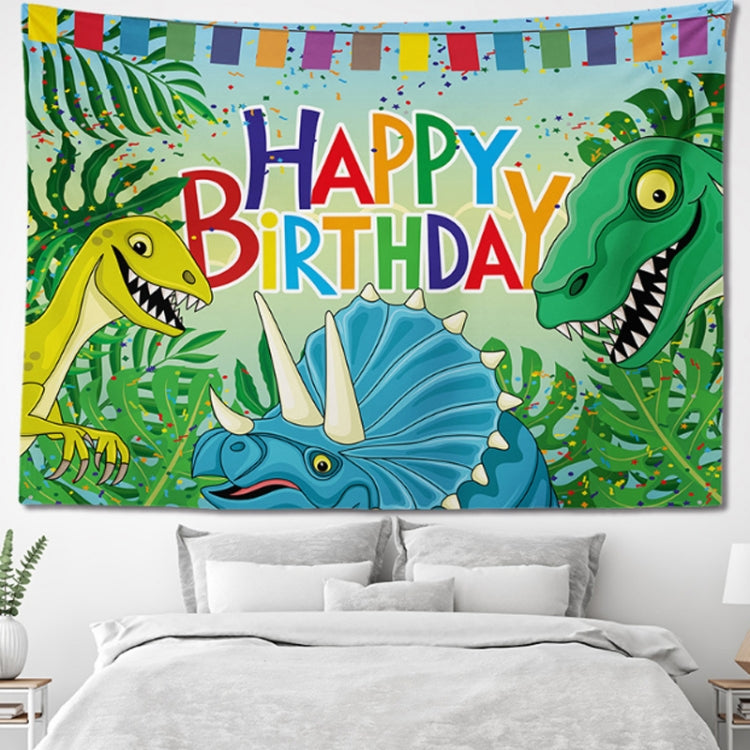 Happy Birthday Photo Backdrop Party Decoration Tapestry, Size: 150x130cm(GT56-6)