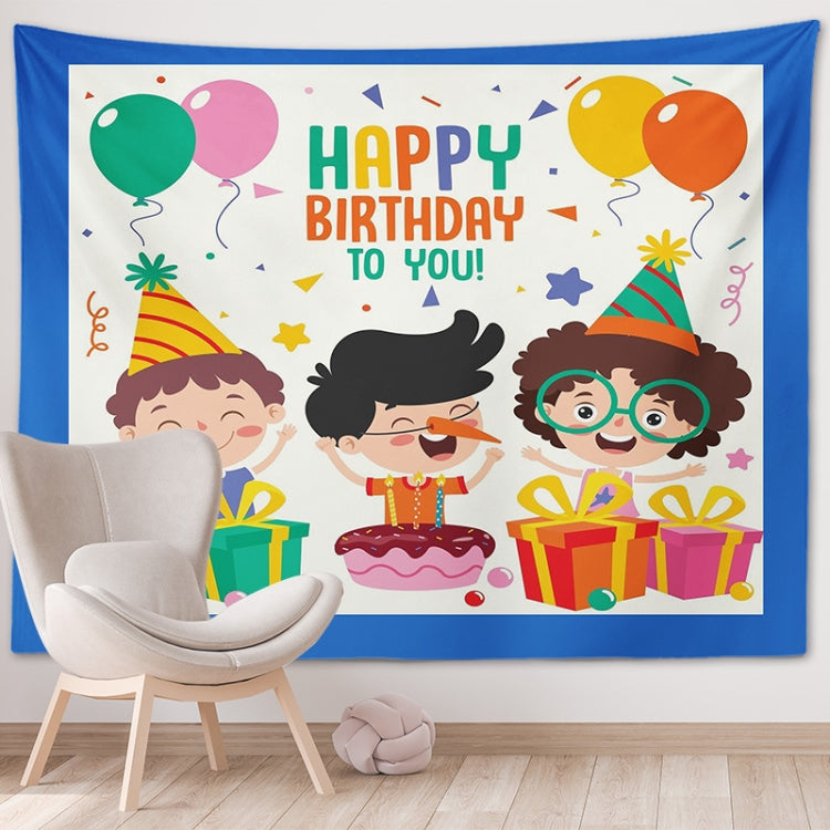 Happy Birthday Photo Backdrop Party Decoration Tapestry, Size: 230x150cm(GT56-4) - Cartoon by PMC TechLife | Online Shopping South Africa | PMC TechLife | Buy Now Pay Later Mobicred