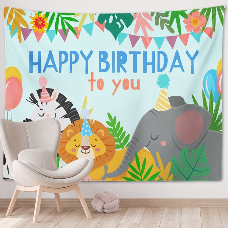 Happy Birthday Photo Backdrop Party Decoration Tapestry, Size: 230x150cm(GT56-5) - Cartoon by PMC TechLife | Online Shopping South Africa | PMC TechLife | Buy Now Pay Later Mobicred