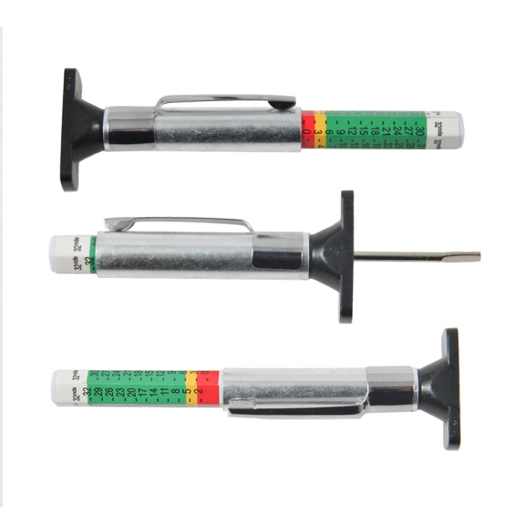 0-25mm Car Tyre Tread Depth Gauge, Color: Monochrome - Other Tools by PMC TechLife | Online Shopping South Africa | PMC TechLife | Buy Now Pay Later Mobicred
