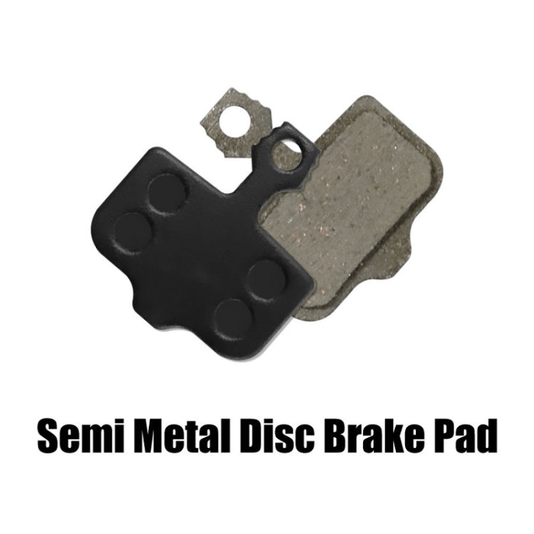 Mountain Bike Resin Semi-Metal Brake Pads(Gold) - Bicycle Brake Parts by PMc TechLife | Online Shopping South Africa | PMc TechLife | Buy Now Pay Later Mobicred