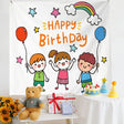 Birthday Layout Hanging Cloth Children Photo Wall Cloth, Size: 150x180cm Velvet(19) - Cartoon by PMC TechLife | Online Shopping South Africa | PMC TechLife | Buy Now Pay Later Mobicred