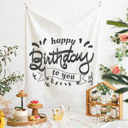 GT282 Birthday Background Cloth Party Scene Arranges Children Photos, Size: 150x200cm Velvet Cloth(16)