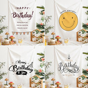 GT282 Birthday Background Cloth Party Scene Arranges Children Photos, Size: 150x200cm Velvet Cloth(22)