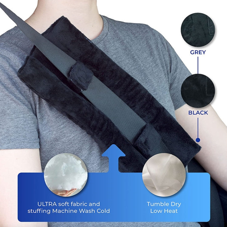 Y-S008 Post-operative Car Seat Belt Pillow Car Seat Belt Protection Cushion(Grey) - Seat Belts & Padding by PMC TechLife | Online Shopping South Africa | PMC TechLife | Buy Now Pay Later Mobicred