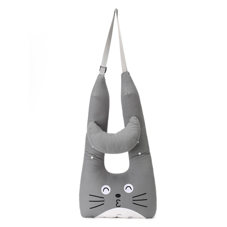 8146 Cartoon Adjustable Car Children Sleep Safety Belt U-shaped Neck Pillow(Gray Totoro) - Seat Belts & Padding by PMC TechLife | Online Shopping South Africa | PMC TechLife | Buy Now Pay Later Mobicred