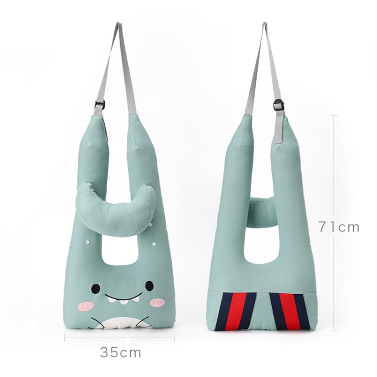 8146 Cartoon Adjustable Car Children Sleep Safety Belt U-shaped Neck Pillow(Gray Totoro) - Seat Belts & Padding by PMC TechLife | Online Shopping South Africa | PMC TechLife | Buy Now Pay Later Mobicred