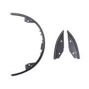 For Xiaomi Mijia M365 Side Protection Cover + Front Rear Bumper(Black)