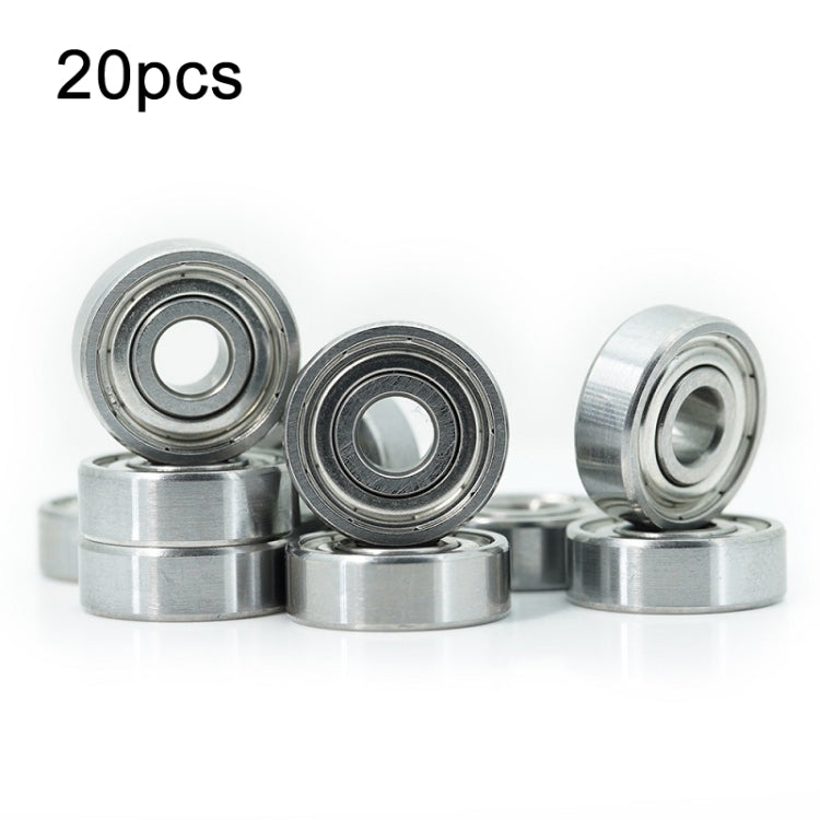604zz 20pcs Miniature Bearings Silent Deep Groove Ball Bearings - Bearing by PMC TechLife | Online Shopping South Africa | PMC TechLife