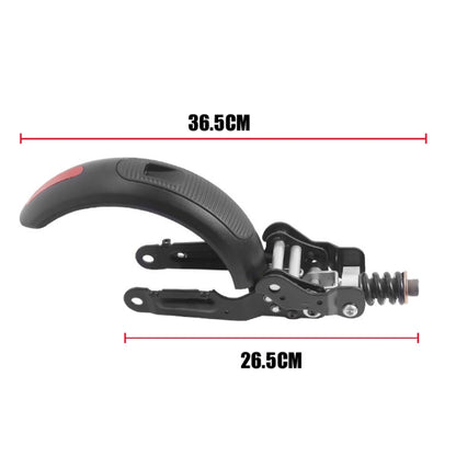 Rear Shock Absorber Rear Fender Reducer Assembly Kit for Ninebot ES1/ES2/ES3/ES4(Black) - free shipping - PMC Jewellery - Order now!