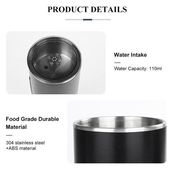 KFJ100 Portable Universal Automatic Espresso Capsule Coffee Maker(Black)