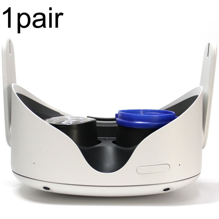 For Oculus Quest / Rifts / Quest 2 1pair VR All-in-one Glasses Frame Magnetic Suction Frame Can Match Myopic Lenses(Blue) - VR Accessories by PMC TechLife | Online Shopping South Africa | PMC TechLife | Buy Now Pay Later Mobicred
