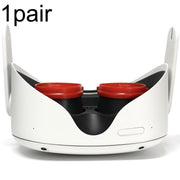 For Oculus Quest / Rifts / Quest 2 1pair VR All-in-one Glasses Frame Magnetic Suction Frame Can Match Myopic Lenses(Red)