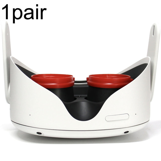 For Oculus Quest / Rifts / Quest 2 1pair VR All-in-one Glasses Frame Magnetic Suction Frame Can Match Myopic Lenses(Red)