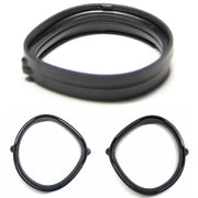 For Oculus Quest / Rifts / Quest 2 1pair VR All-in-one Glasses Frame Magnetic Suction Frame Can Match Myopic Lenses(Black)