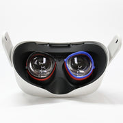 For Oculus Quest / Rifts / Quest 2 1pair VR All-in-one Glasses Frame Magnetic Suction Frame Can Match Myopic Lenses(Black)
