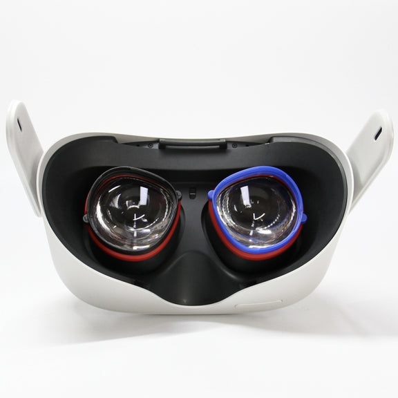 For Oculus Quest / Rifts / Quest 2 1pair VR All-in-one Glasses Frame Magnetic Suction Frame Can Match Myopic Lenses(Blue)