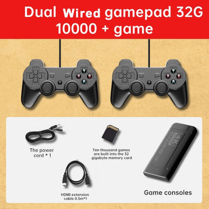 K9 Game Console Home TV Double Battle Simulator 32G Cable Built-in 100000 Games - Pocket Console by PMC Jewellery | Online Shopping South Africa | PMC Jewellery | Buy Now Pay Later Mobicred