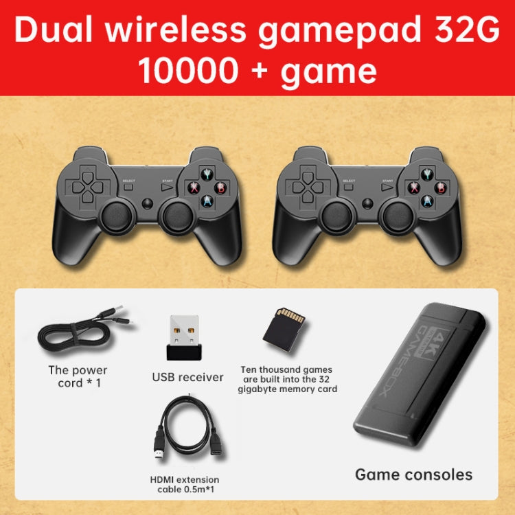 K9 Game Console Home TV Double Battle Simulator 32G Wireless Built-in 100000 Games - Pocket Console by PMc TechLife | Online Shopping South Africa | PMc TechLife | Buy Now Pay Later Mobicred