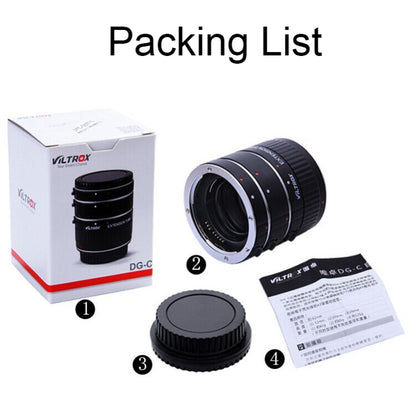 For Canon EOS Series VILTROX DG-C Camera Automatic Close-up Ring Macro Mount - free shipping - PMC Jewellery - Order now!