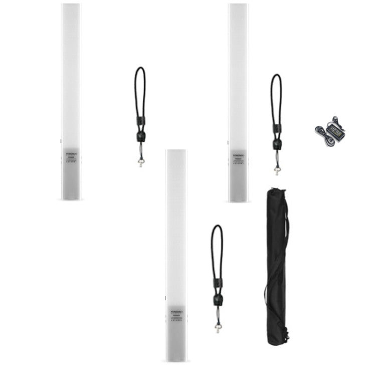 YONGNUO YN360S SLR LED Fill Light Stick Handheld Camera Lights External Photo Lamp, Style: Standard+Power Supply