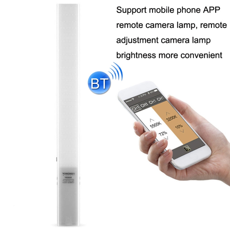 YONGNUO YN360S SLR LED Fill Light Stick Handheld Camera Lights External Photo Lamp, Style: Standard+Power Supply - free shipping - PMC TechLife - Order now!