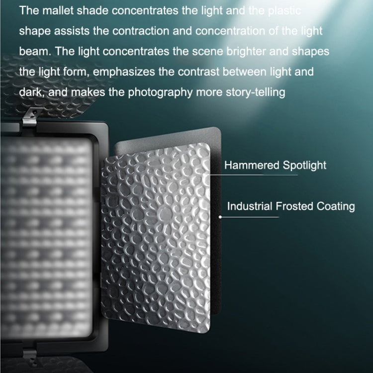 YONGNUO YN300IV Four Generations RGB Full Color Photography Lamp Double Color LED Fill Light, Style: EU Plug Power Adapter