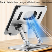 SP-026 360-degree Rotating Universal Desktop Tablet Folding Bracket(Silver)