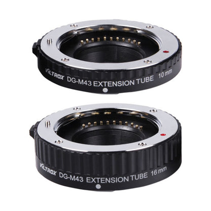 For Panasonic/Olympus VILTROX DG-M43 Camera Automatic Close-Up Ring Macro Ring Set - free shipping - PMC Jewellery - Order now!