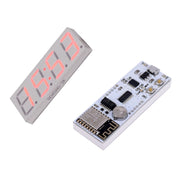 0.8 Inch Electronic Clock Movement Module WIFI Digital Tube Digital Time Display(Red)