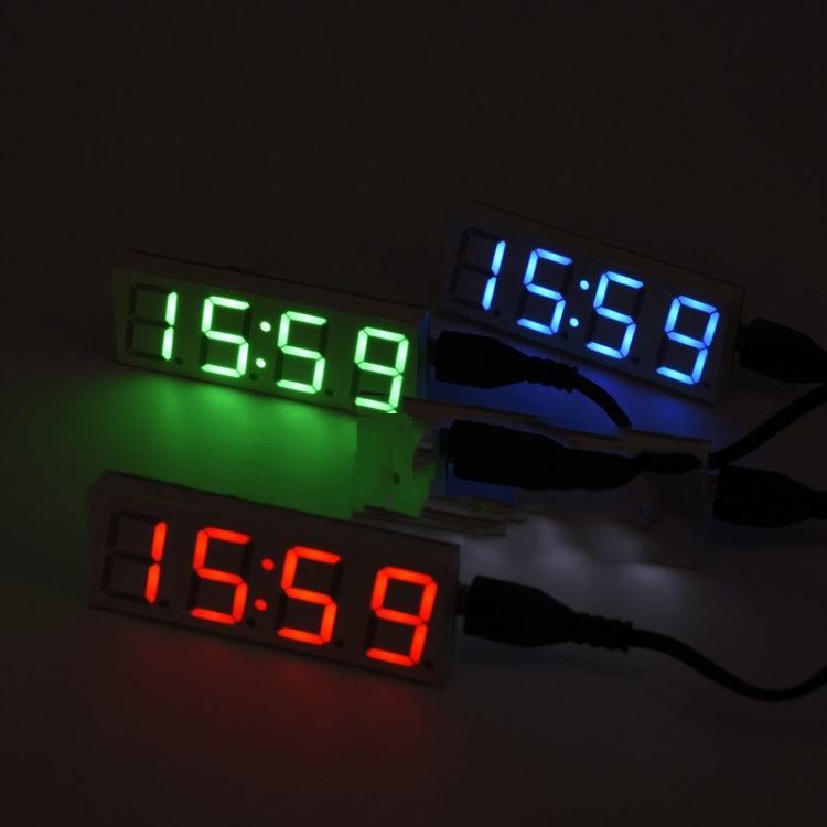 0.8 Inch Electronic Clock Movement Module WIFI Digital Tube Digital Time Display(Red)