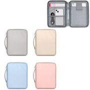 Baona BN-Q015 Leather Water-resistant Shock Absorbing Handheld Tablet Bag, Size: 10.9 inches(Gray)