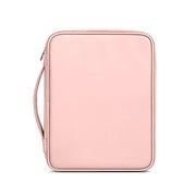 Baona BN-Q015 Leather Water-resistant Shock Absorbing Handheld Tablet Bag, Size: 12.9 inches(Pink)