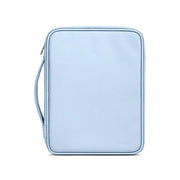 Baona BN-Q015 Leather Water-resistant Shock Absorbing Handheld Tablet Bag, Size: 12.9 inches(Blue)