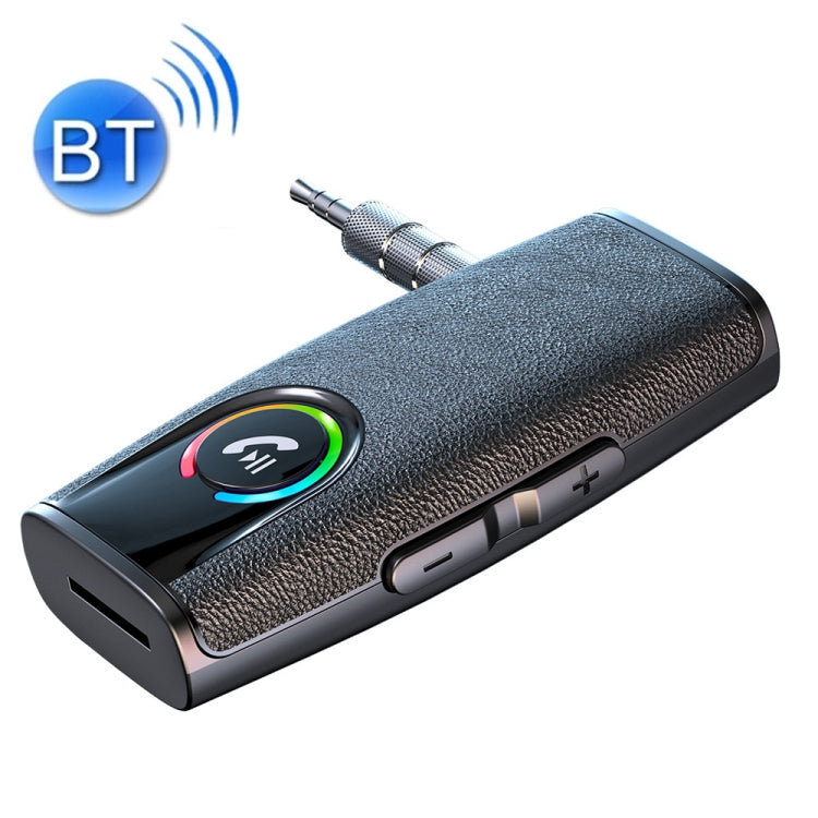 GR03 Car Bluetooth 5.1 Audio Receiver Wireless Adapter Converter(Black) - Bluetooth Adapters by PMC TechLife | Online Shopping South Africa | PMC TechLife