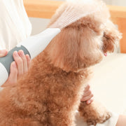 3 in 1 600W Pet Electric High Wind Hair Removal Blowing Combs, Specification: EU Plug 220V(Pink)