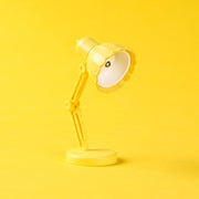Flower Shape LED Mini Magnetic Table Lamp Foldable Bedside Night Light(09A Yellow)