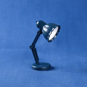 Flower Shape LED Mini Magnetic Table Lamp Foldable Bedside Night Light(09A Blue)