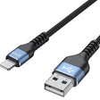 QGeeM MF01 USB-A To 8 Pin Phone Tablet Fast Charging Data Cable, Length: 1m - free shipping - PMC TechLife - Order now!