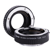 For Sony VILTROX DG-NEX Camera Automatic Close-Up Ring Macro Ring Set