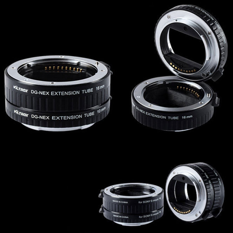 For Sony VILTROX DG-NEX Camera Automatic Close-Up Ring Macro Ring Set - free shipping - PMC Jewellery - Order now!