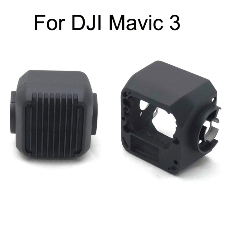 For DJI Mavic 3 Head Camera Frame Back Covering + Lens Frame(Black) - Lens Hood by PMC TechLife | Online Shopping South Africa | PMC TechLife | Buy Now Pay Later Mobicred