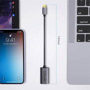 QGeeM QG-UA07-A USB 3.0 to VGA High Speed Transfer Multi-Display Video Converter(Silver Gray)