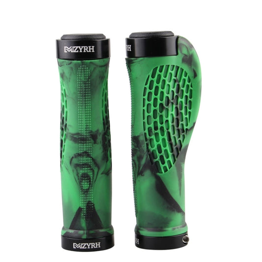 MZYRH 1pair Mountain Bike Bicycle Handlebar Grips Protective Covers(Dark Green) - free shipping - PMC Jewellery - Order now!