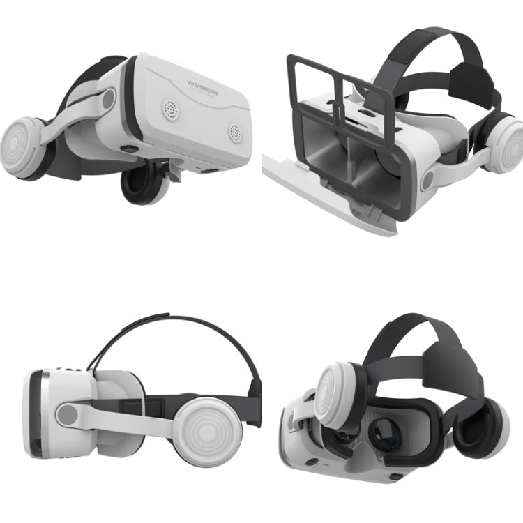 VRSHINECON G15E All In One Phone Special Headset Wearing 3D Glasses VR Game Console(Black) - free shipping - PMC Jewellery - Order now!