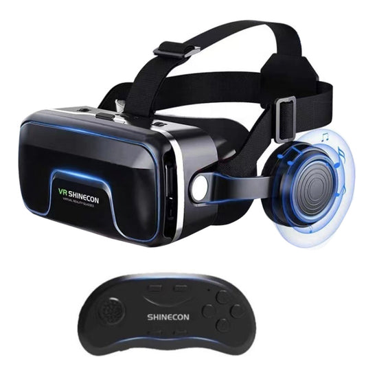 VRSHINECON G04EA+B01 Handle 7th VR Glasses 3D Virtual Reality Game Digital Glasses With Headset - free shipping - PMC Jewellery - Order now!